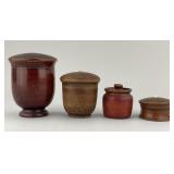 Antique Wood Turned Treen Ware.