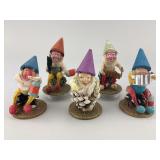Early Japan Composition Face Pipe Cleaner Elves.