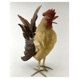 Early Spun Cotton & Feather Rooster.