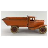 1930s Wyandotte Pressed Steel Dump Truck.