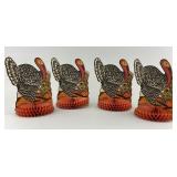Vintage Thanksgiving Turkey Gobbler Centerpieces.