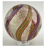 19th C German Ribbon Core Marble.