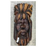 1980ï¿½s Wood Carved Jamaican Tribal Sculpture.