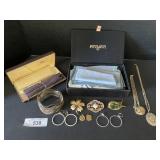 Gold Fill Cross Pen, Fashion Jewelry.