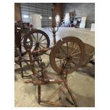 Antique Spinning Wheel.