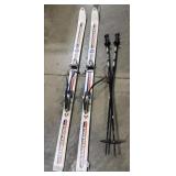 Starburst Snow Skiï¿½s & Poles.