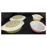 4 Pyrex Casserole