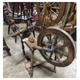 Antique Spinning Wheel.