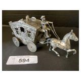 Silver Carriage w/ Walking Liberty Wheels.