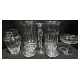 7 Princess House Glass Pieces.