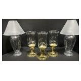5 Princess House Glass Pieces.