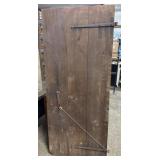 Primitive Barn Door.