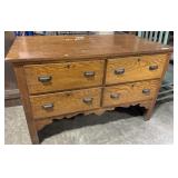 Cool Antique Oak Chest of Drawers.