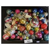 Mercury Glass Ornaments & Glass Ornaments.
