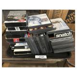 Various Genre VHS Tapes & DvD Movies.