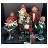 Byers Choice Carolers.