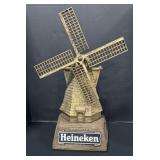 Vintage Heineken Beer Windmill ADV Sign.