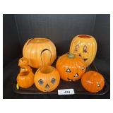 Vintage Halloween Buckets.