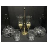 5 Princess House Glass Pieces.