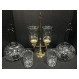5 Princess House Glass Pieces.