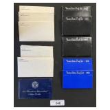 10 U.S. Proof & Uncirculated Sets, 40% Eisenhower.