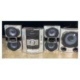 Sony Stereo W/ Speakers Sub Woofer.