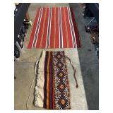 Hand Crafted Woven Sack & Tapestry.