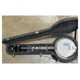 Supro 5-String Banjo w/ Mother Of Pearl.