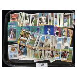 Tray Of Vintage Baseball Cards, Topps, Score.