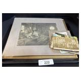 Vintage Postcards, B&W Military Photos.