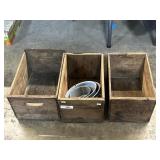 Winchester & Remington Ammo Crates.