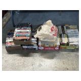 Various Vintage VHS Tapes & Books.