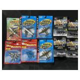 Die Cast Police Cars & Airplanes.