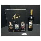 4 Various Elvis Presley Wine Bottles.