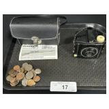 Baby Brownie Camera, Bushnell Bore Sighter.