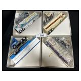 4 Various Winross Advertising Die-Cast Trucks.