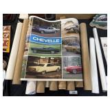 Various Car Posters.