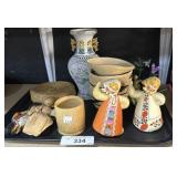 Dutch Souvenirs, Native American Basket.