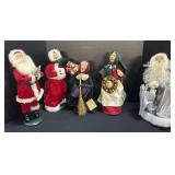 5 Byers Choice Holiday Dolls.