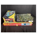 Army Figures, Model Corvette, Science Fair Toy.
