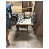 Vtg Knive Sharpening Bench.