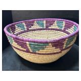 Large Native American Woven Basket.