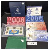 Proof Sets & Uncirculated Coin Set.