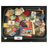 Vintage Needle & Match Books.