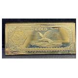 Gold Certificate.