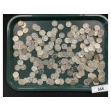 206 90% Silver Quarters.