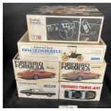 6 Model Car Kits.