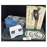 2 Automatic Card Shufflers, Viewmaster.