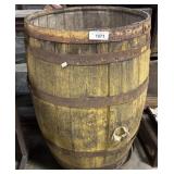 Vtg Aging Barrel.