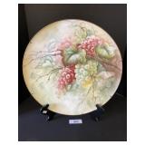 Large Hand Painted Decorative French Plate.